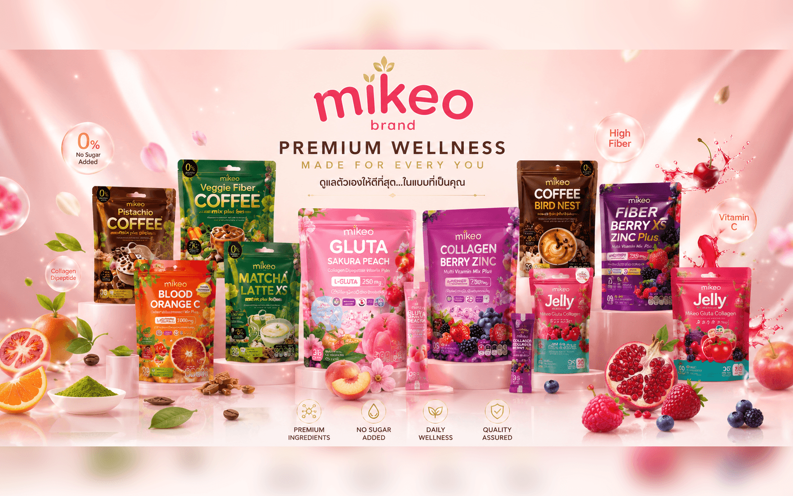 Mikeo product lineup catalog cover