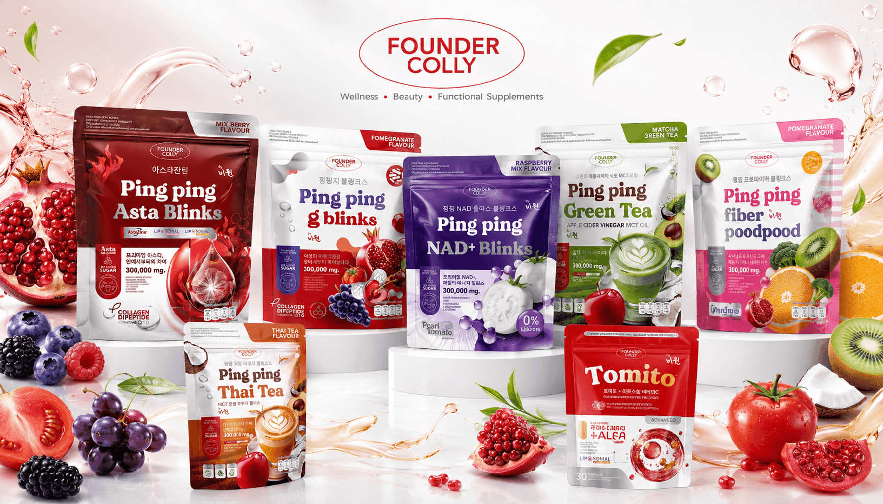 Ping Ping Founder Colly product catalog hero