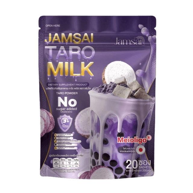 Jamsai Taro Milk drink pouch