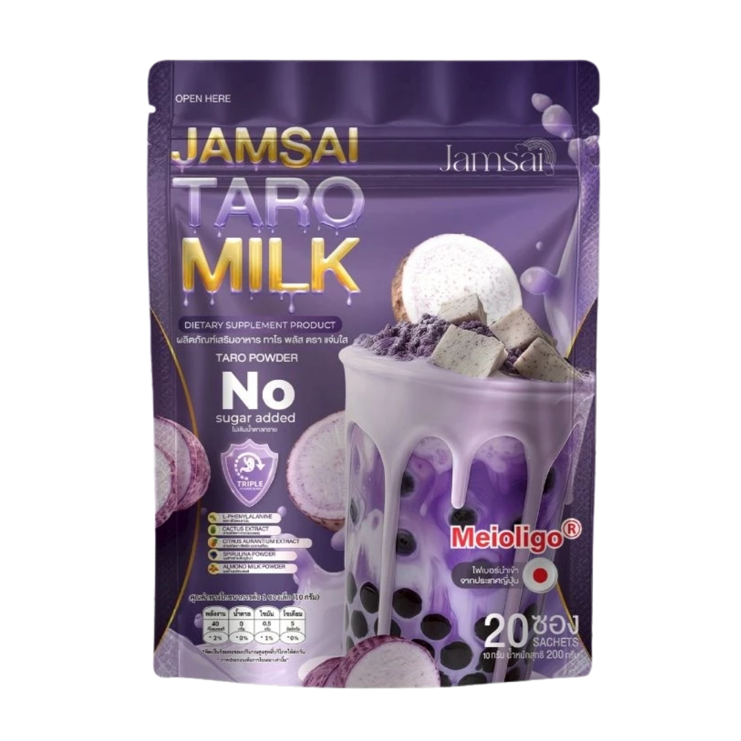 Jamsai Taro Milk product pack