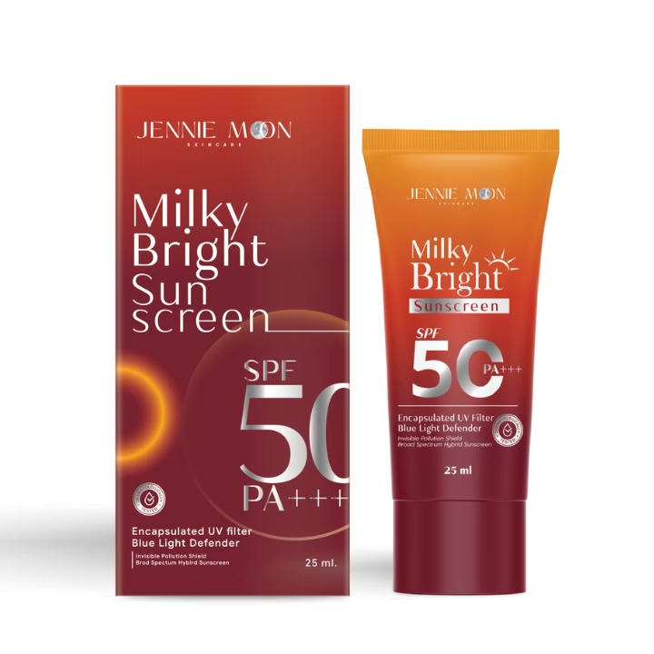 Jennie Moon Milky Bright Sunscreen product pack