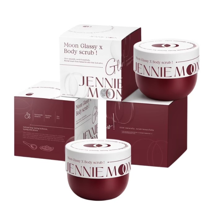Jennie Moon Moon Glassy Body Scrub product pack