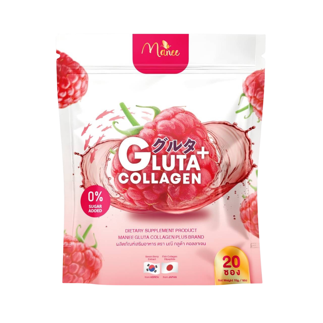 Manee Gluta Collagen Strawberry product pack